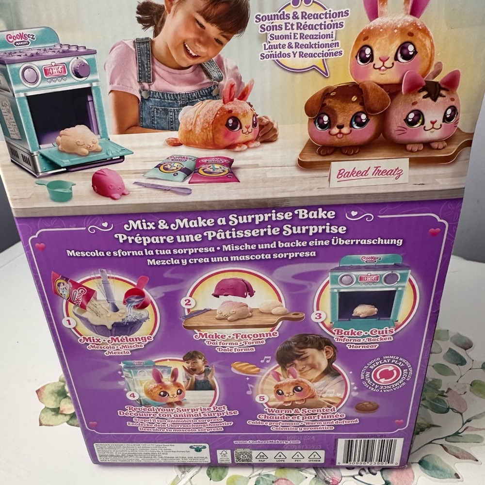 Mix & Make Surprise Bake Set - Pink and Purple
